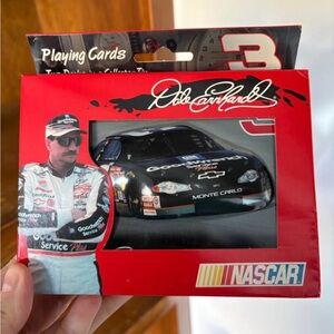 NASCAR Playing Cards with Race Car Design and other Nascar items
